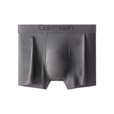 Black Label Seamless Silicone Solid Color Letter High Elastic Cool Feel Boxer Briefs Men Underwear Gray NB3098-5GS