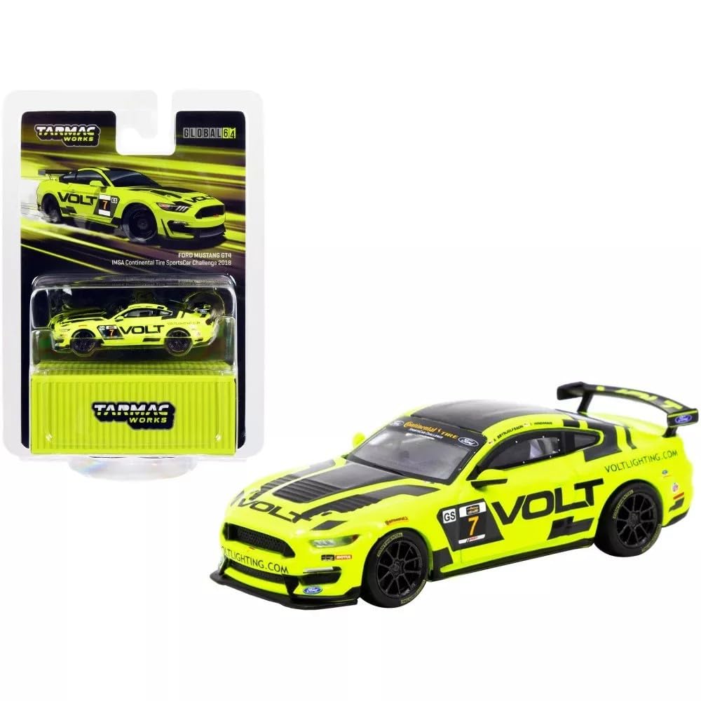 

TARMACWORKS Ford Mustang GT4 IMSA 2018 Готовое изделие 1/64