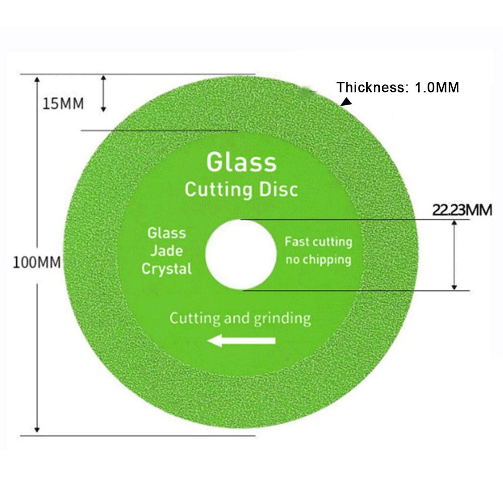 3 Size Glass Cutting Disc 20/22mm Diamond Marble Saw Blade Ceramic Tile Jade Special Polishing Blade Sharp Brazing Grinding Disc