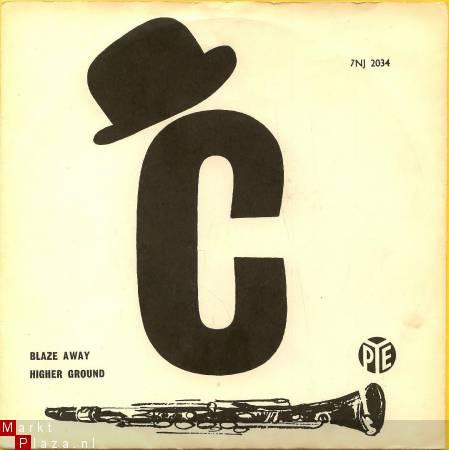 

7inch Record ACKER BILK HIS PARAMOUNT JAZZ BAN Blaze Away 7NJ2034 Pye Records 1959 UK Jazz Used