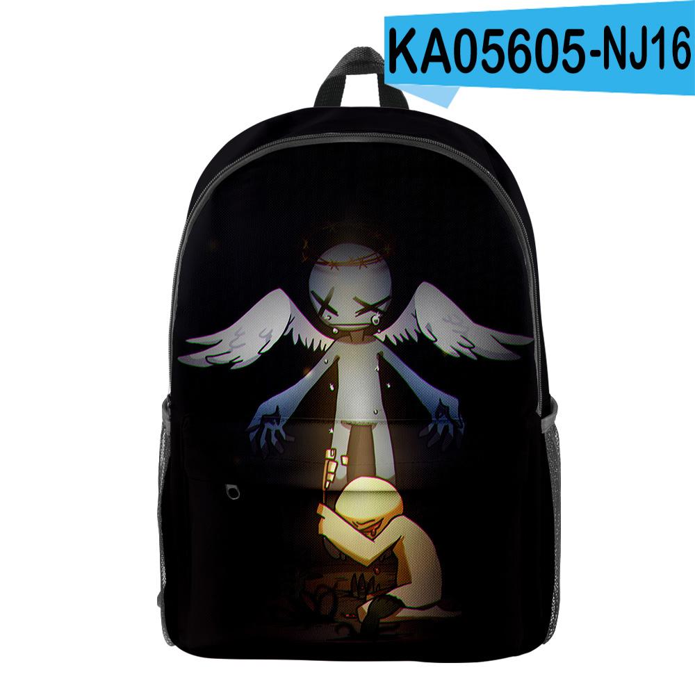 Klassisch Neuheit Cool Humor Isaac Schüler Schultasche Notizbuch Rucksäcke 3D-Druck Oxford Wasserdicht Jungen/Mädchen Reiserucksäcke