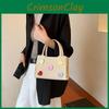 Charming Heart Shaped Pu Handbag For Women Stylish Casual Crossbody Bag 2024