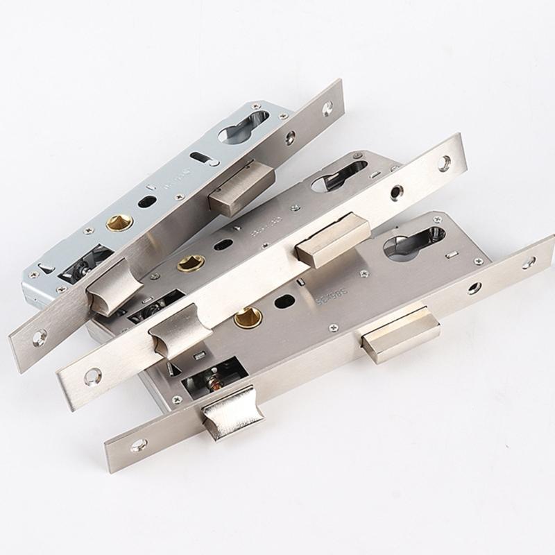 Narrow Security Mortise Door Lock Case Stainless Steels Narrow Lock Body 8520/8525/8530/8535 Aluminum Door Lock
