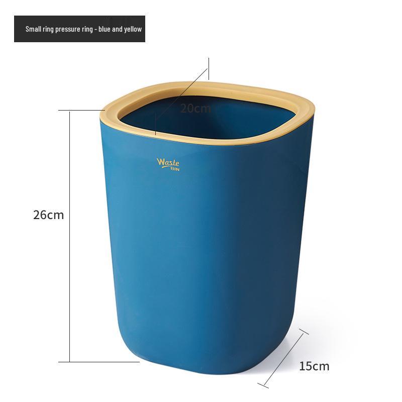 

Мусорное ведро большого объема нажимного типа для дома - спальня, гостиная, кухня, ванная комната