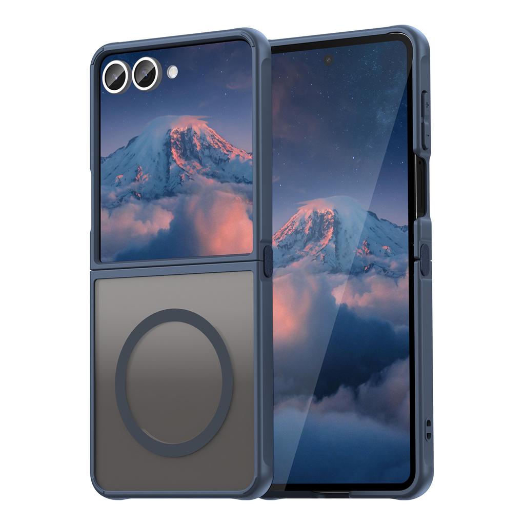 Samsung Galaxy Z Flip 7 Phone Case,Magnetic Shockproof Phone Case,Bumper Hybrid Cover for Samsung Galaxy Z Flip 7