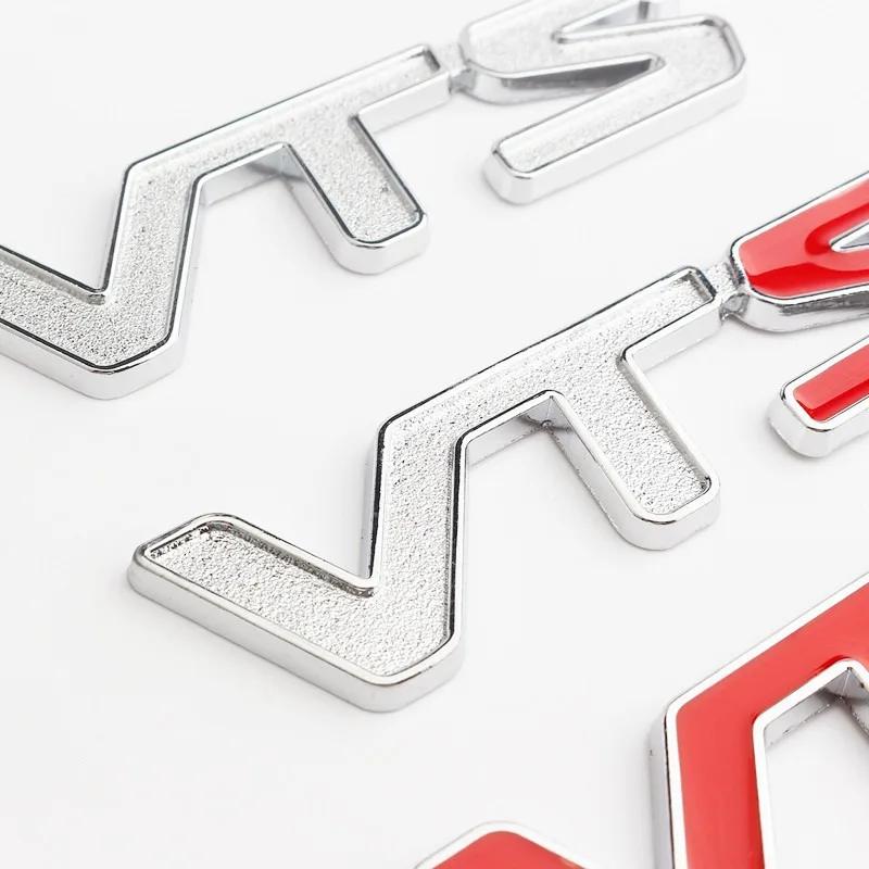 3D Metall VTS Logo Heckklappe Seitenkotflügel Emblem Abzeichen Aufkleber Decals für Citroen C3 Aircross C4 Picasso Cactus C1 Zubehör