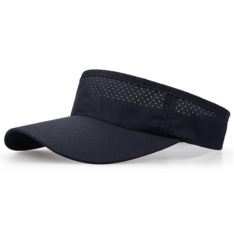 Empty top hat Men's and women's summer visor Sun hat Peaked cap Outdoor running hat Quick-drying baseball cap
