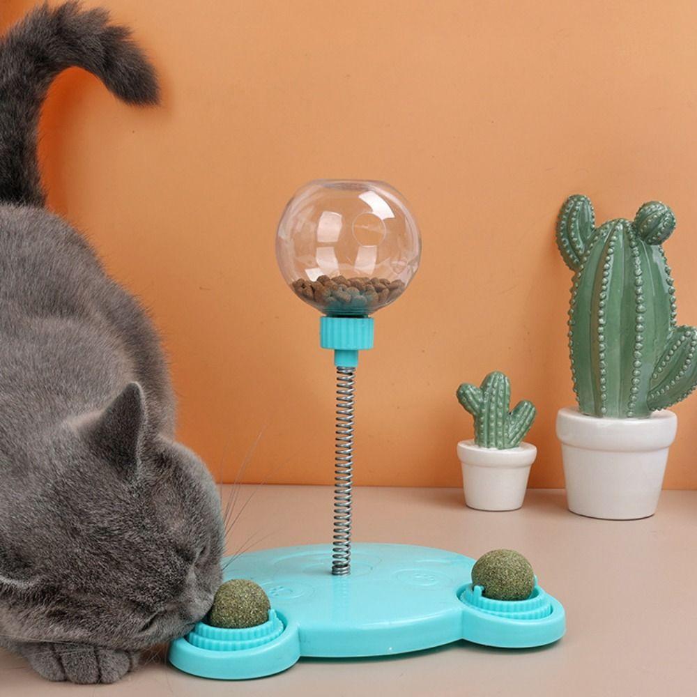 Food Leaking Ball Toy Cat Chasing Pet Puzzle Toys Cat Ball Toys Cat Training Toys Pet Snack Feeder