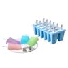 Popsicle molds 4-12 Pieces Popsicle Molds Silicone BPA  Ice Pop Easy Release Popsicle Mold 10 sticks Ice Pop Easy Release Mold