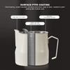 304 Stainless Steel Milk Frothing Pitcher Durable Coffee Steaming Pitcher Frothing Cup  Latte Art