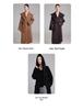 High-End Extra Long Double-Faced Wool Coat: Hooded, Tie-Waist, Light Luxury Casual Silhouette with Cashmere