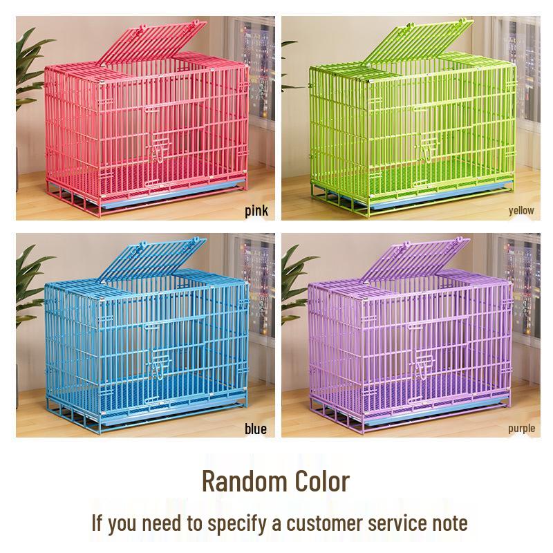 Extra Thick Indoor Dog and Rabbit Cage with Toilet, Available for Small To Large Dogs