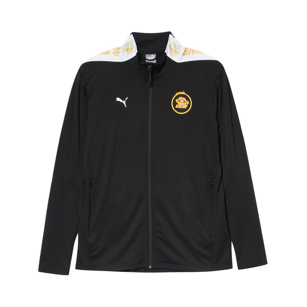 

Puma X Honor Of Kings Collaboration Kpl Color Block Simple Zipper Stand Collar Long Sleeve Jacket Unisex Jacket Black 605764-15 S