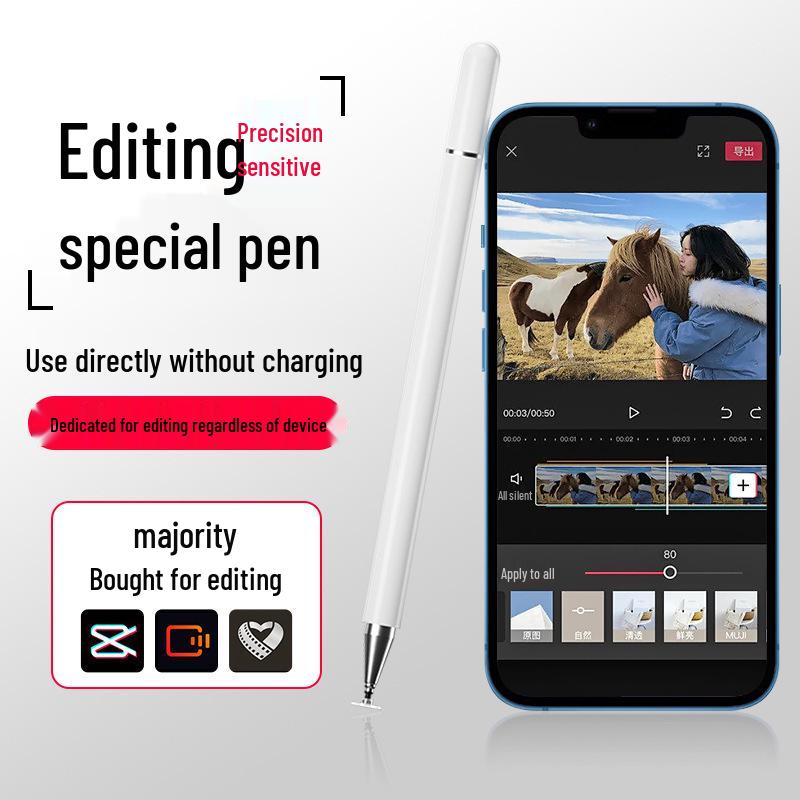 Stylus pro úpravu videa CapCut: Přesný hrot pro úpravy fotografií a videí na telefonu.