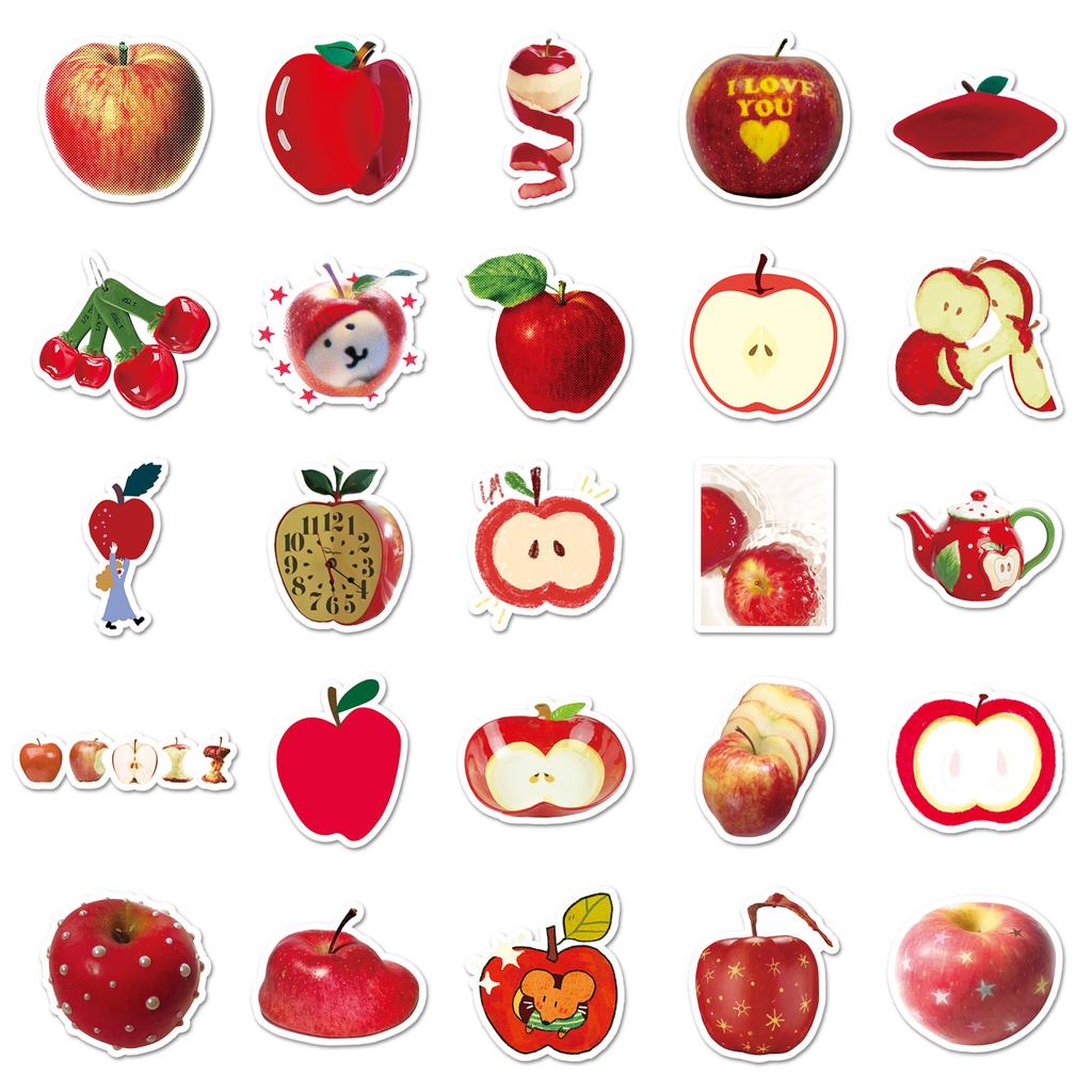 50Pcs Cartoon Waterproof Graffiti Sticker Aesthetic Decorative Luggage Laptop Cup Phone Fridge Scrapbook Kid Stickers