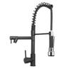 Black 2-Way 360 Rotation Oil Rubbed Pull Out Kitchen Water Tap Spout Faucet Handheld Shower Kitchen Water Mixer Taps