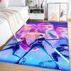 Golden Hustle: Elegance Motion Carpet Living Room and Bedroom Mats Suitable for All Seasons Bathroom Mat Fashion Dormitory Decoration