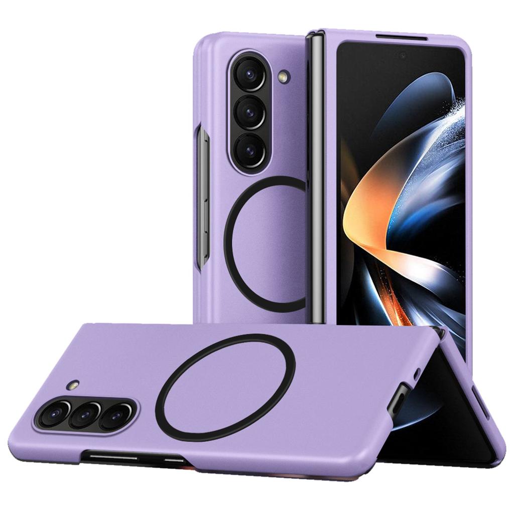 For Samsung Galaxy Z Fold6 5G Case Compatible with Magsafe Skin-Touch Matte Hard PC Phone Cover