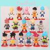 7cm Dragon Charming Ball Model Figures Super Blue Broly And Black Goku Pvc Collectible