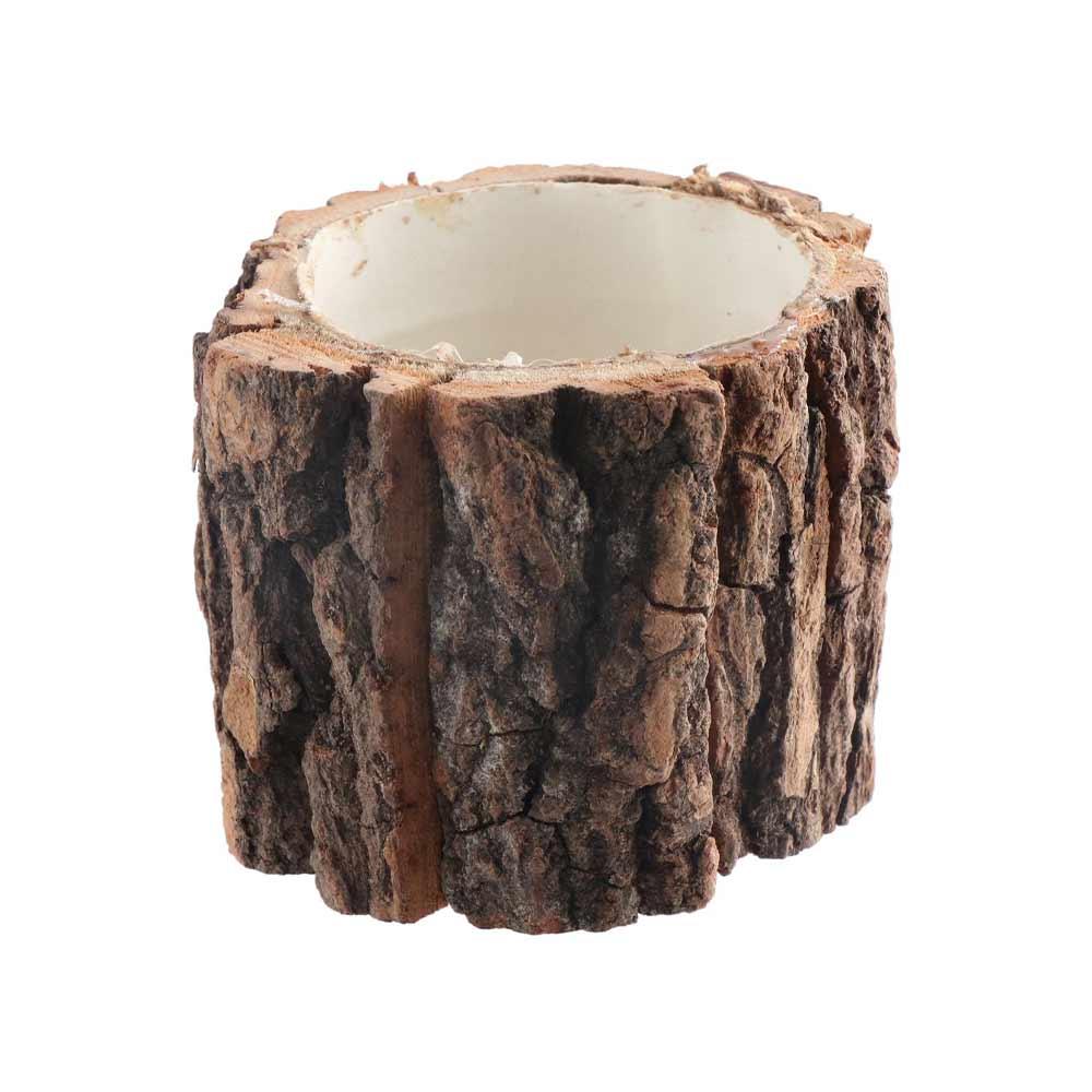 Stationery Storage Wooden Bark Pen Holder Multifunctional Stationery Box Home Office