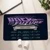 Back To The Future Long Rugs Cheaper Anti-slip Modern Living Room Balcony Printed Bedside Area Rugs