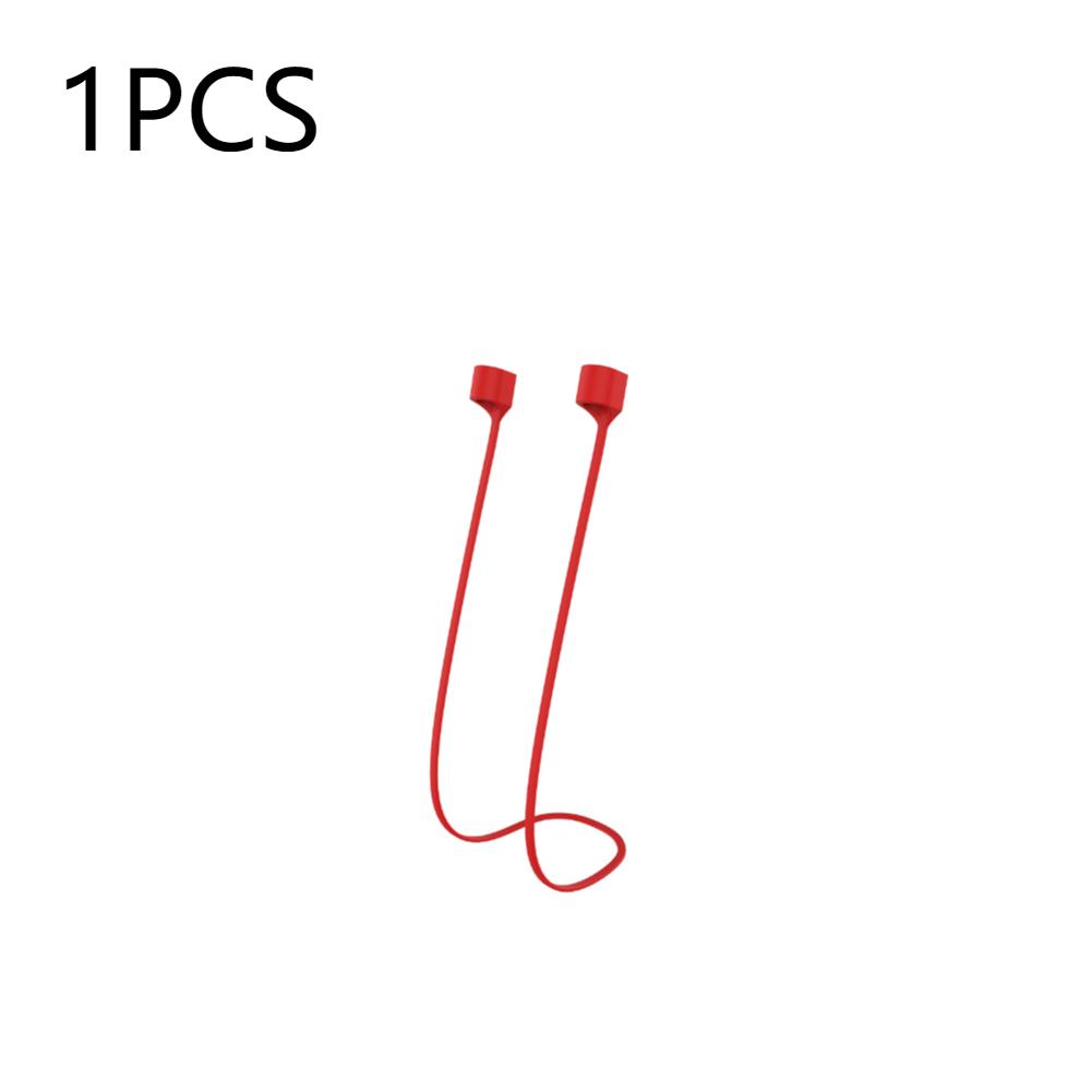 Uchwyt na silikonową linkę zapobiegający zgubieniu, kabel, uchwyt na pasek do słuchawek, kabel, sznurek na szyję do słuchawek dla AirPods 1 2 3 Pro