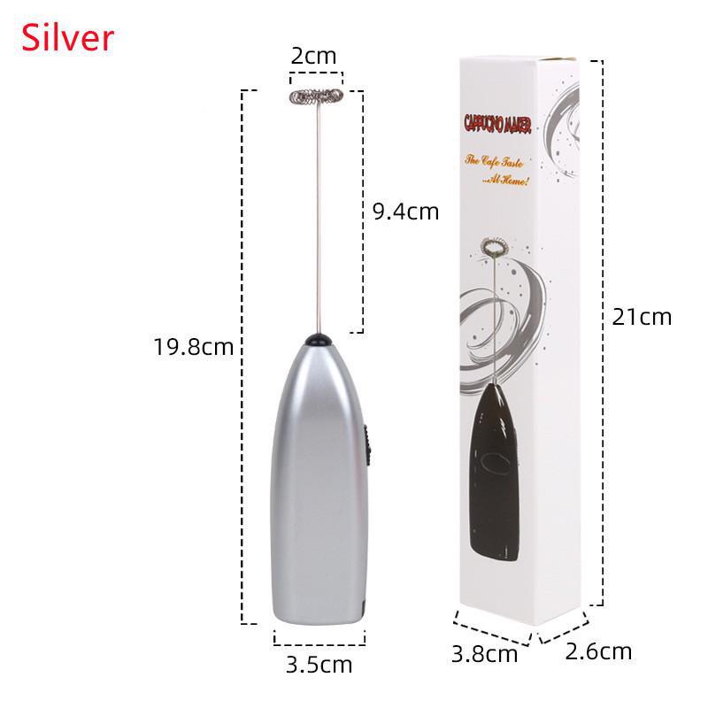 Handlicher elektrischer Milchaufschäumer & Eierschläger