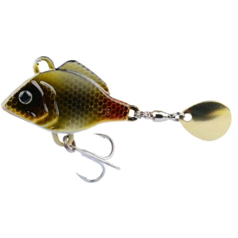 5Pcs Vibrating Metal Fishing Lures Artificial Hard Baits Spinner Spoon Lure For Long Distances Casting And Durability