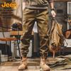 JEEP Men's Autumn/Winter Loose Tapered Cargo Pants