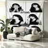 Aitana Custom Name Wall Tapestry Aesthetic Wall Hanging Printed Fabric Blanket Decorative Tapestries for Bedroom Living Room Home Decor