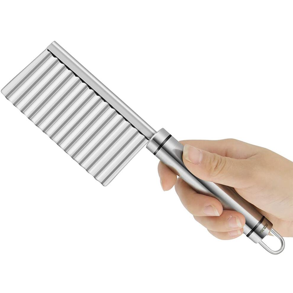 Chef's Companion Multipurpose Vegetable Slicer, Universal Standard-Sized: Simplify Your Cooking Routine With This Durable Rust-Resistant Crinkle