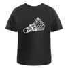 Shuttlecock Cotton T Shirt Ta007793