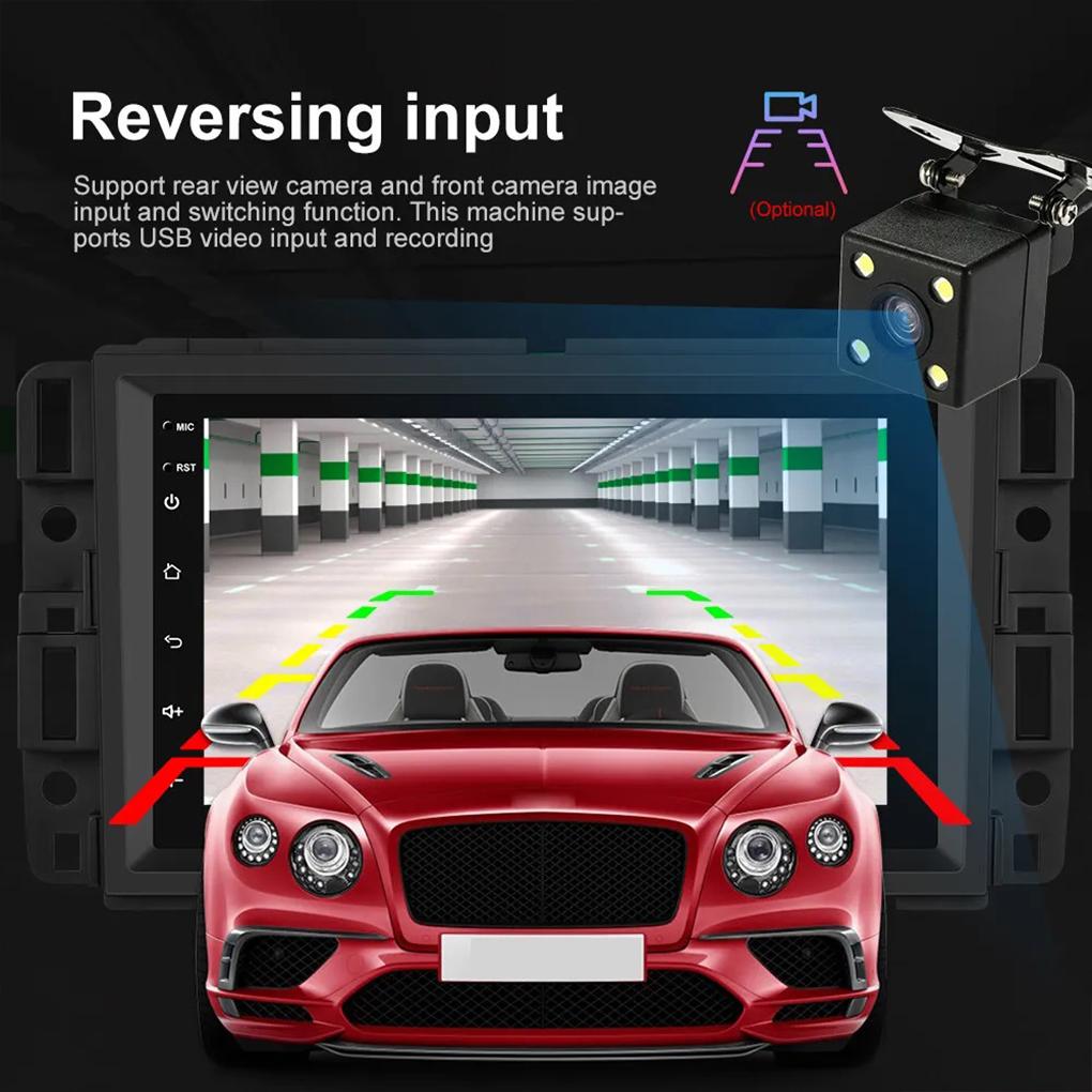 7 Inch IPS Car Stereo Player For GMC Yukon Chevy Silverado Sierra Android 13 GPS Navi Radio Car Stereo Player