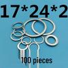 Thickened Narrow Edge Galvanized Iron Washer with Small Outer Diameter for Clearance Adjustment
