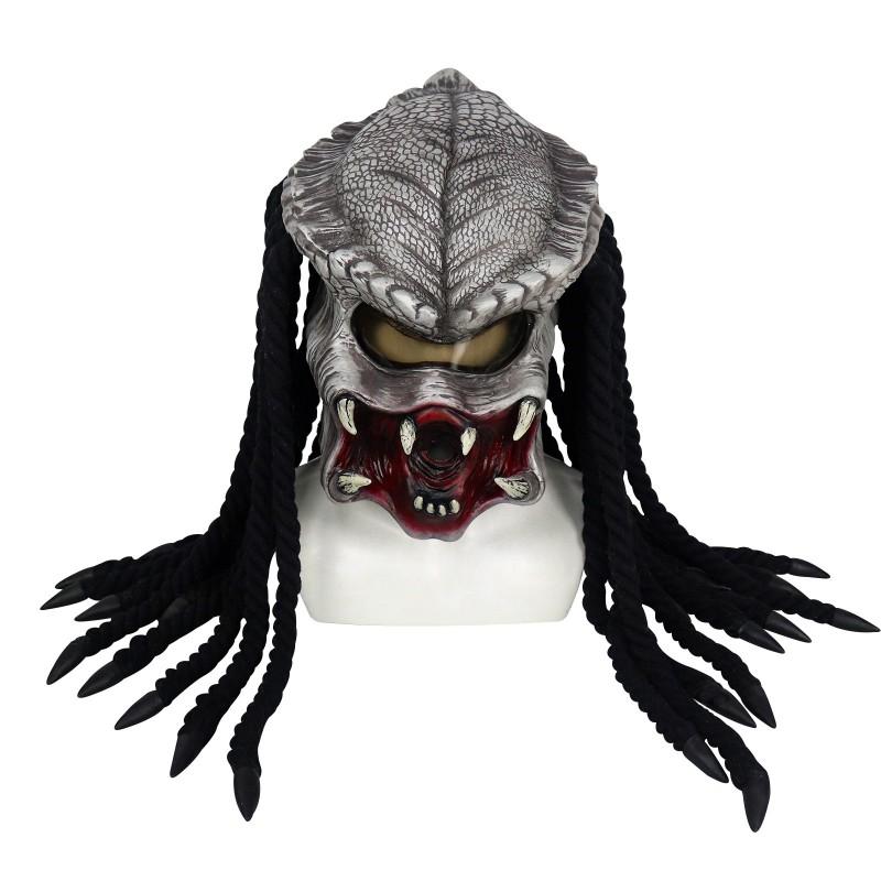Halloween Alien Predator Mask Horror Helmet Cosplay Party Costume