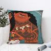 Cartoon M-Moana V-Vaiana Maui Pillow Case  Soft Pillow Cover Cute Funny Pillowcases For Sofa Bedroom Home Decor
