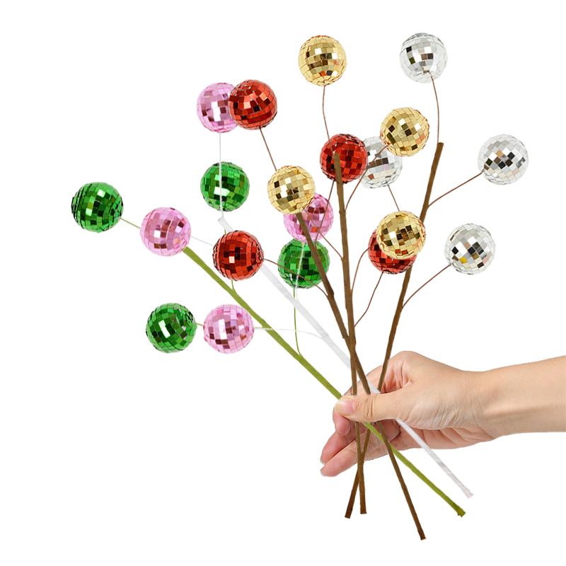 1 Stück Pailletten Heimvasenfüller Dekorative künstliche Blumen Party Mehrere Optionen verfügbar