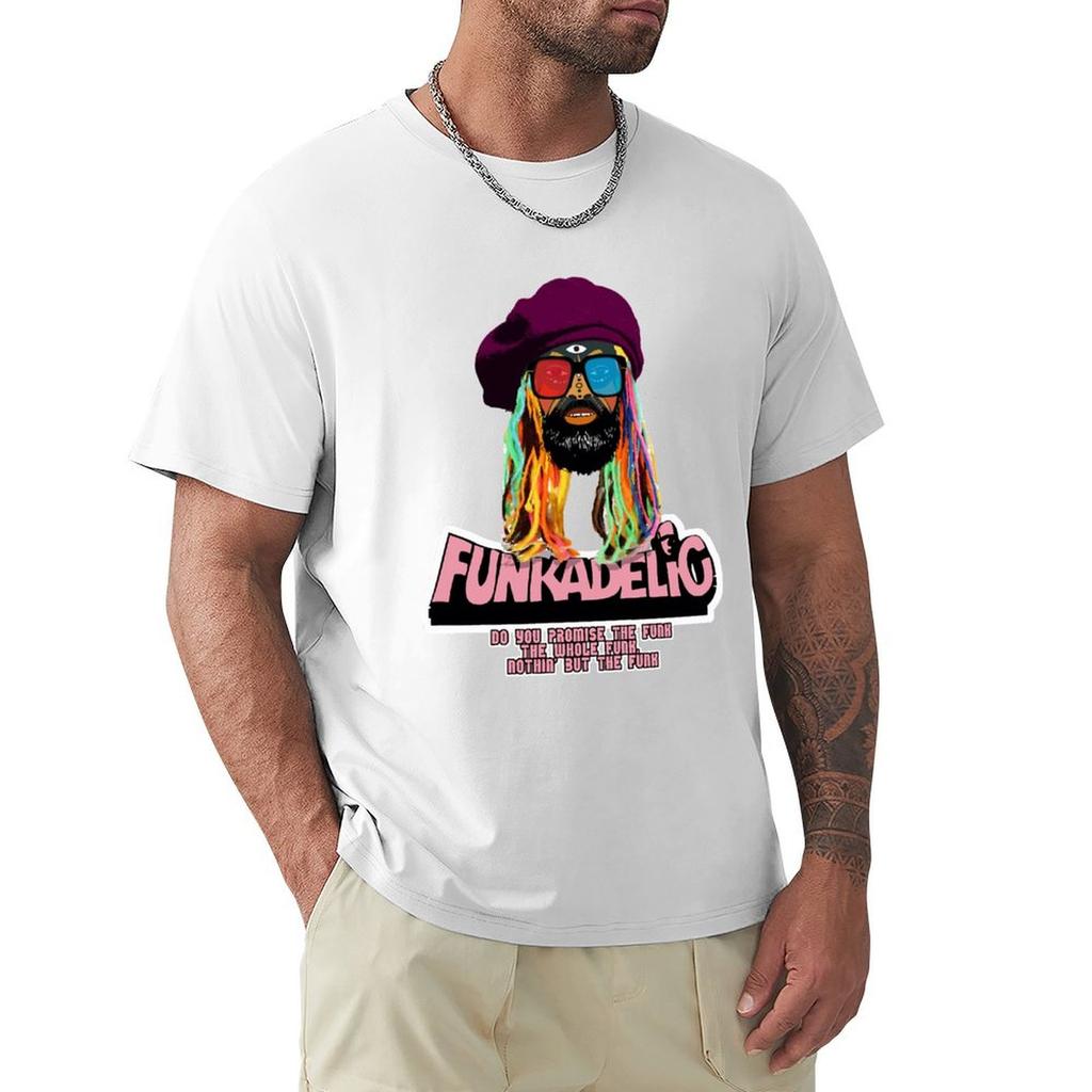 Nothing But The Funk Funkadelic TShirt Summer Casual Loose TShirt