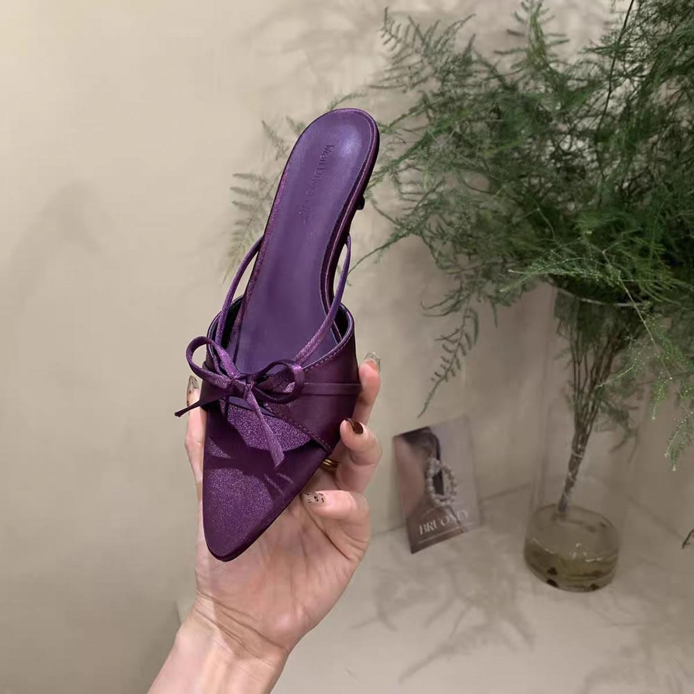 Women Pumps Spring Sexy Pointed Toe Sandals Party Ladies High Heels Shoes for Women Fashion Wedding Shoes Bride Zapatos De Mujer