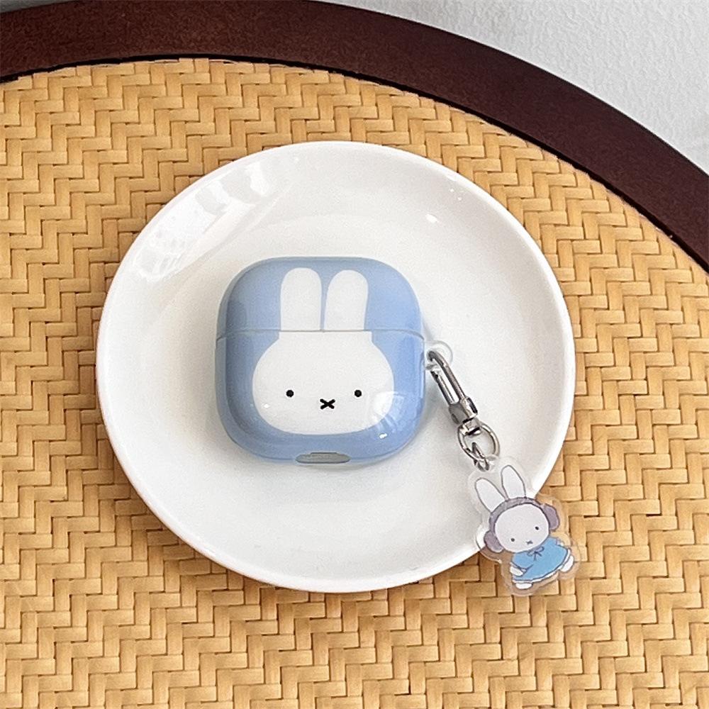 Big Face Miffy IMD Earphone Cover for Apple AirPods 1 /1 Generation Cartoon Pendant Case PRO1/PRO1 All-inclusive