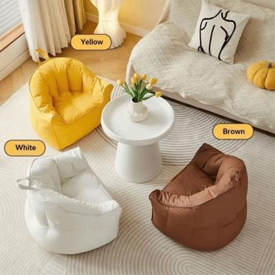 Sofá Saco de Frijol de un Solo Asiento Impermeable Silla Sofá de Lectura Cómodo Sofá Infantil Uso en Interiores