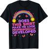 Funny Teacher Shirts for Women, Professional Development Day T-Shirt