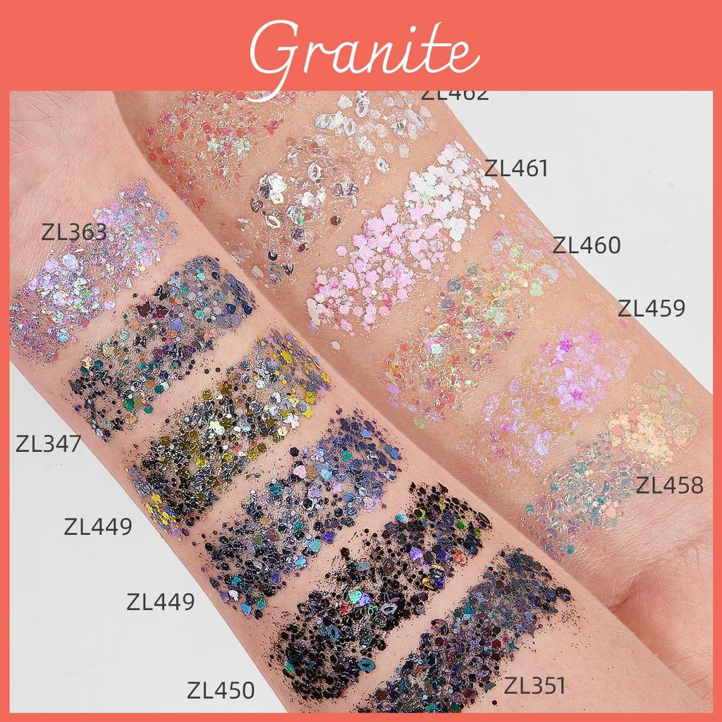 Fashion Makeup Glitter Gel With Laser Effect For Stage Performances And Face Art