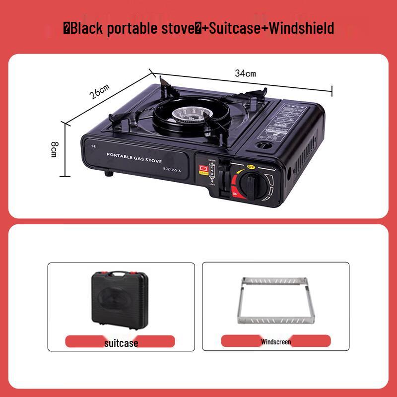 Upgraded Safety Cassette Stove Set