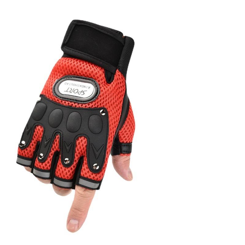 Outdoor sports half-finger gloves spring and summer