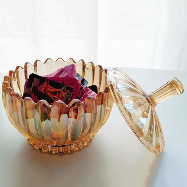 Glass Jar With Lid,Christmas Candy Dish,Candy Cookie Jars,Jewelry Box,Biscuit Containers Food Storage,Decorative Jar