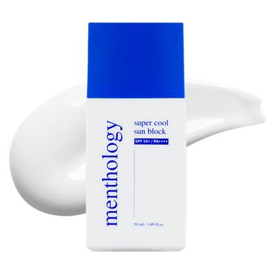 Mentology Super Cool Sunblock SPF50+ PA++++, 50ml, 1 Unit