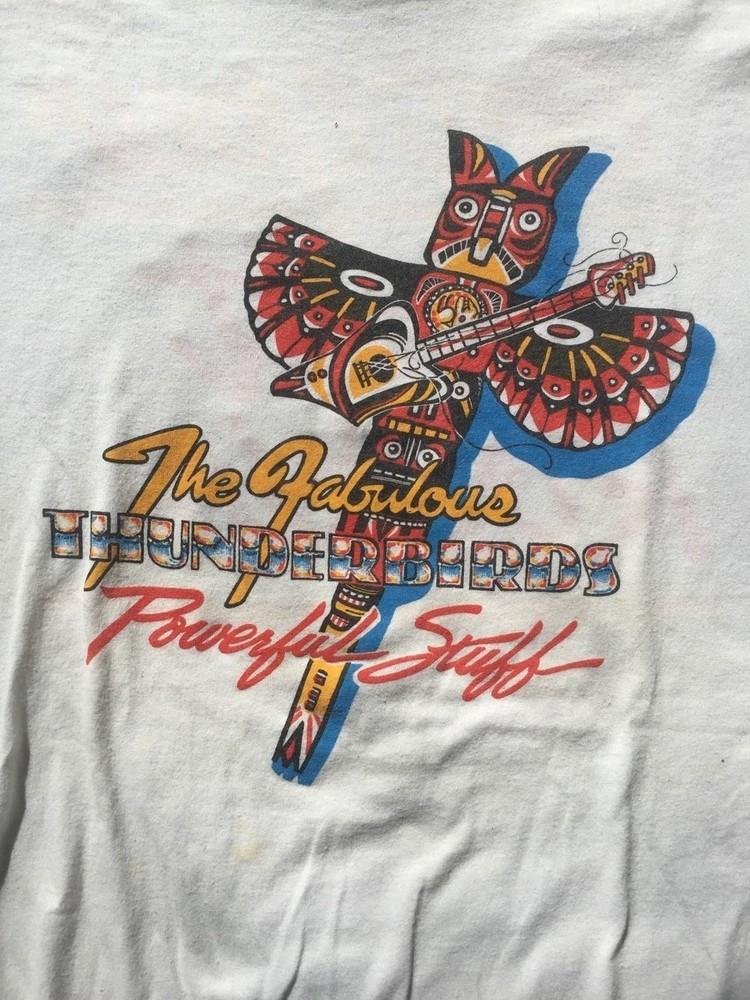 

The fabulous Thunderbirds powerful stuff Shirt Unisex Concert S to 5XL TR423 Unisex T-Shirt XXXXL