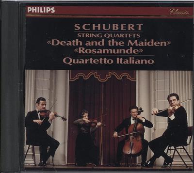 CD ITALIAN STRING QUARTETTO; SCHUBERT - Death and the Maiden * String Quart PHCP3614 Japan Classical Used