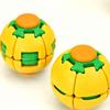 3D Printed Rotating Stress Relief Ball - Colorful Fingertip Football Gyroscope for Office & Classroom.